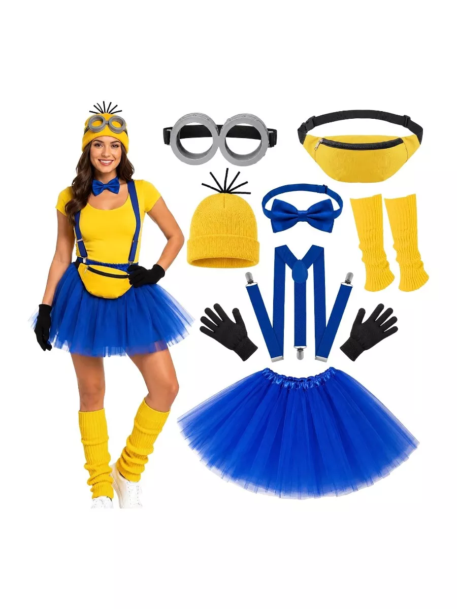 10-Piece Halloween Costume Accessory Set for Women