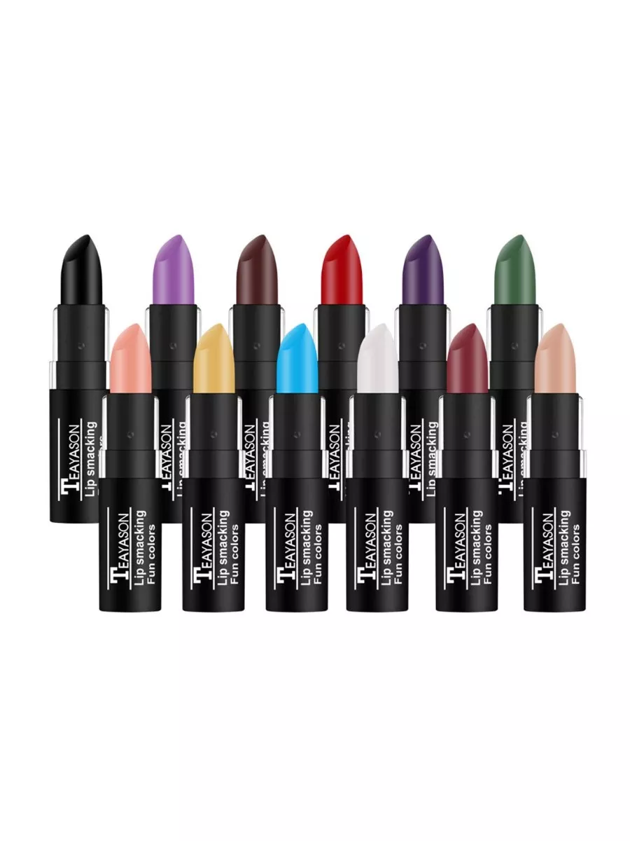 12 Colors Vivid Vampire Matte Lipstick Set
