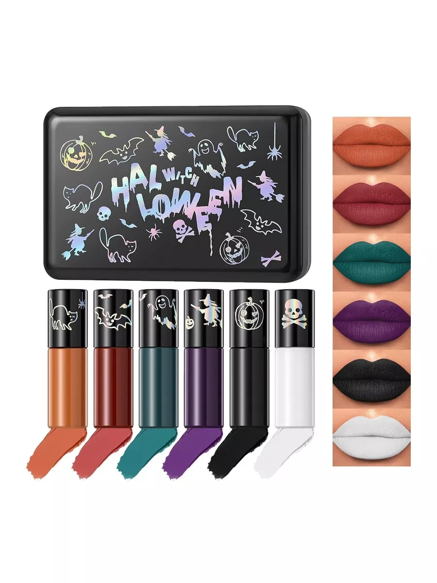 6 Colors Matte Lipstick Set