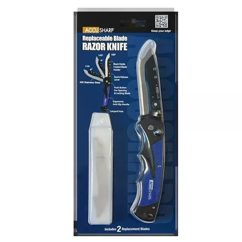 AccuSharp Replaceable Blade Razor Knife