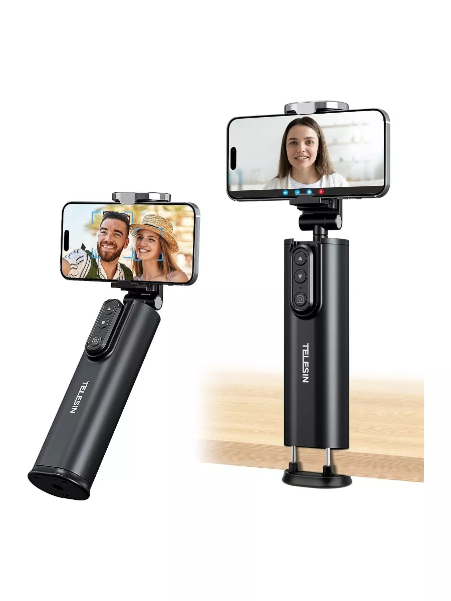 Airplane Phone Holder with Remote, Multifunctional Travel Phone Mount