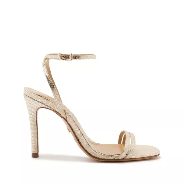 Altina embossed leather sandal