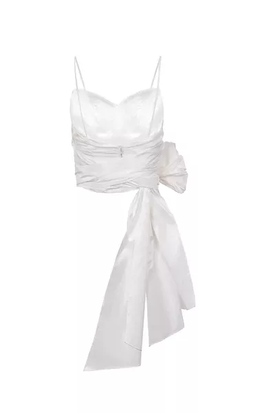 Amarena Taffeta Top