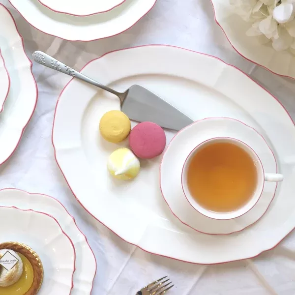 Amelie roseate tea cup & saucer