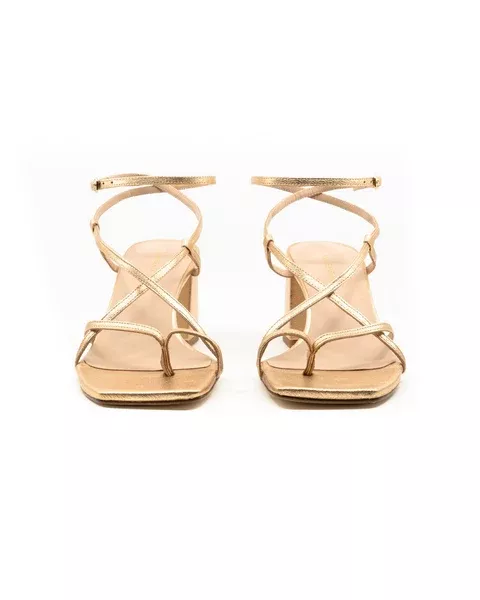 Ana Gold Sandal