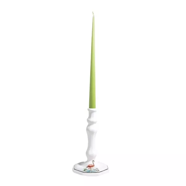 Animaux de la Savane Octagonal Candlestick, Flamingo