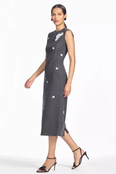 Asher dress in graphite