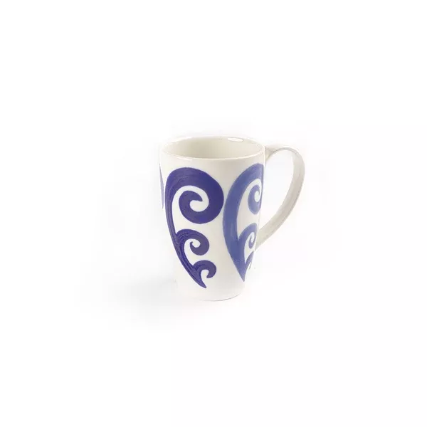 Athenee Two Tone Blue Peacock Mug