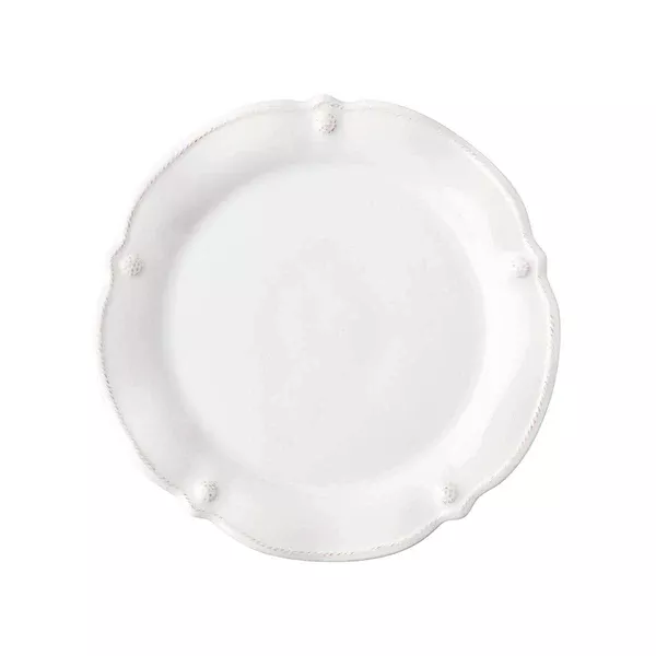 Berry & thread whitewash flared cocktail plate
