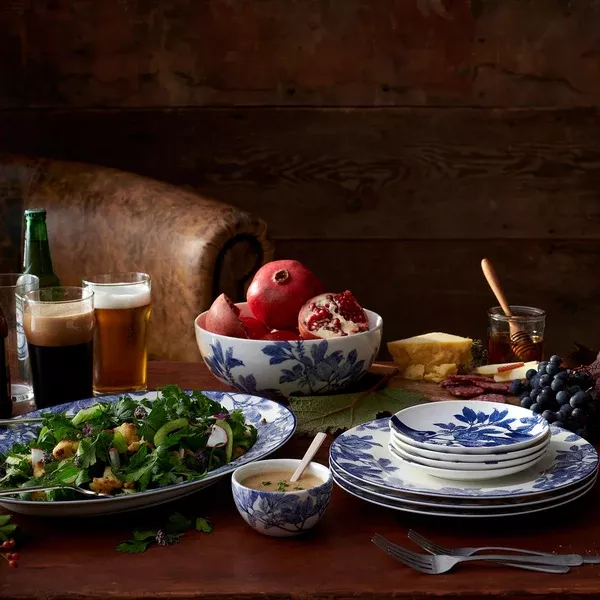 Blue Arbor Vegetable Serving Bowl