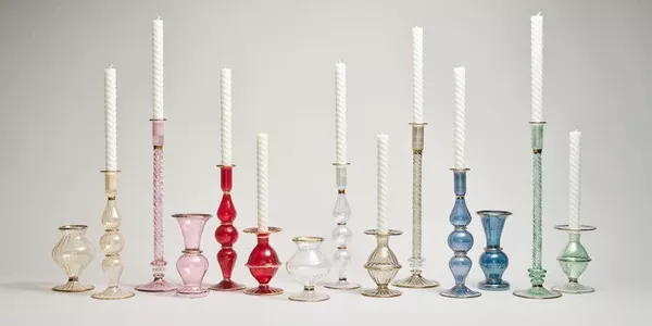 Braid Candlestick in Ruby