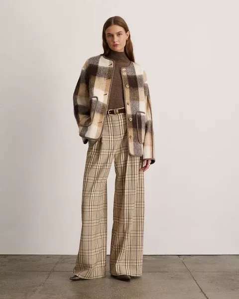 Camel plaid