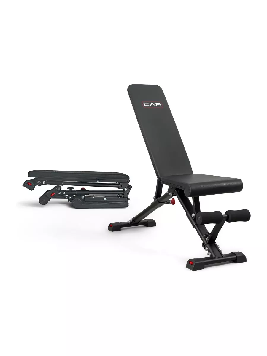 CAP Barbell Multi-Purpose Adjustable Utility Strength Training Weight Bench