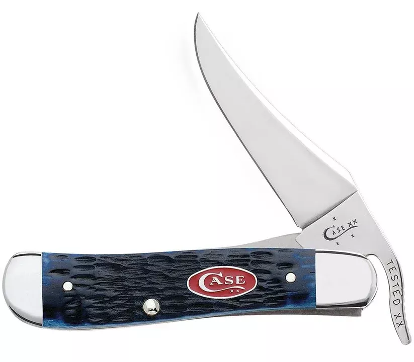 Case Rogers Jig Navy Blue Bone RussLock