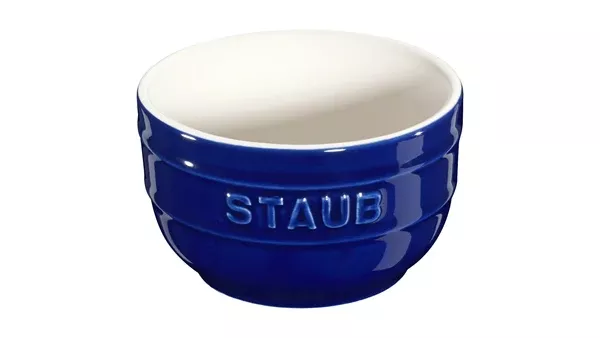 Ceramic 2 pc Prep Bowl Set in Dark Blue