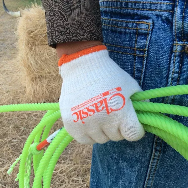 Classic Rope Cotton Roping Gloves