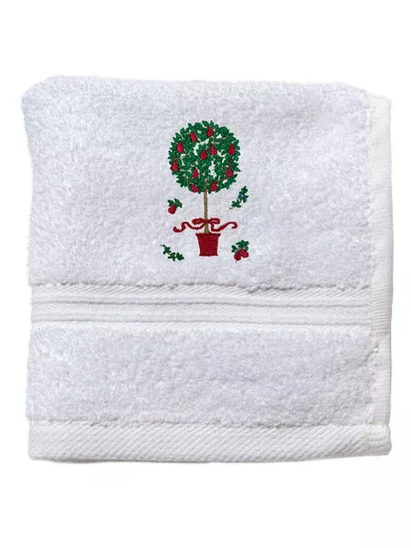 Cotton terry washcloth