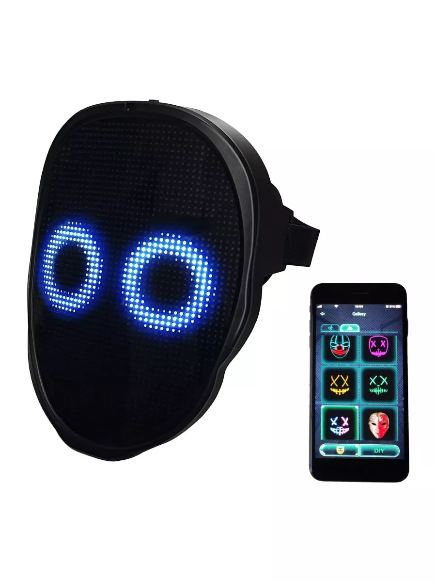 Depointer Life LED Bluetooth Programmable Costume Mask