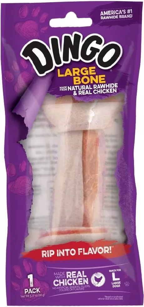 Dingo Large Rawhide Bone