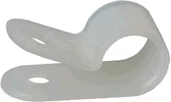 Diversitech 5382 Cable Clamp 1/4 Diameter 3/8 Width Nylon 48/Pack