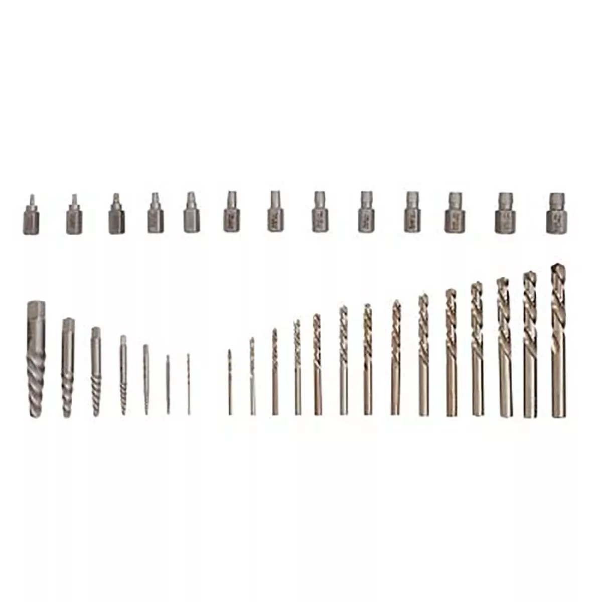 Hanson 11135ZR EXTRCTR + DRL BIT 35PC SET