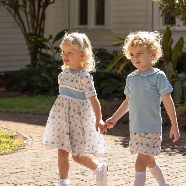 Henry Peter Pan in Dutch Blue