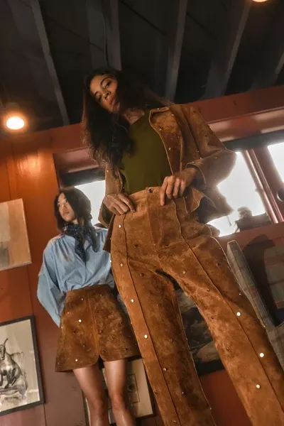Hills Pant in Saddle