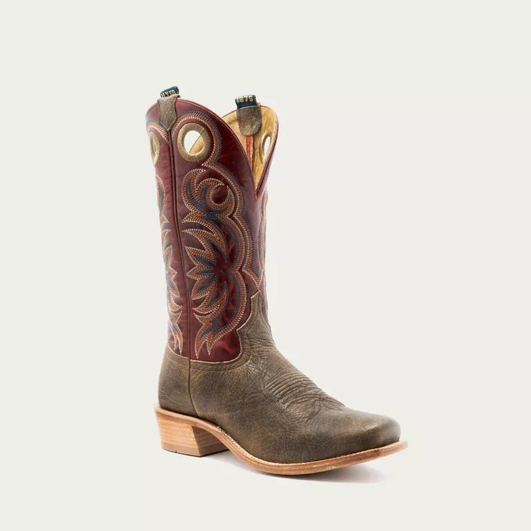 Hyer Tan & Red Riley Boot