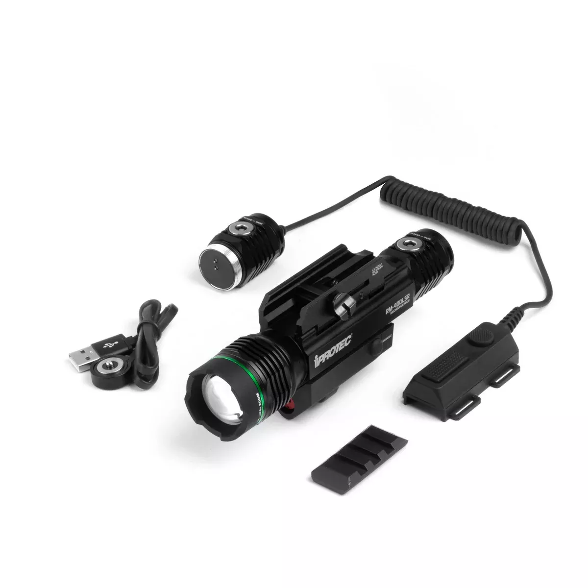 Iprotec RM400LSR Firearm Light and Laser Combo