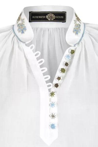 Ivy Blouse in White