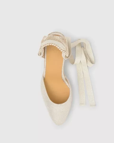Joyce 8ED Espadrille in Silver