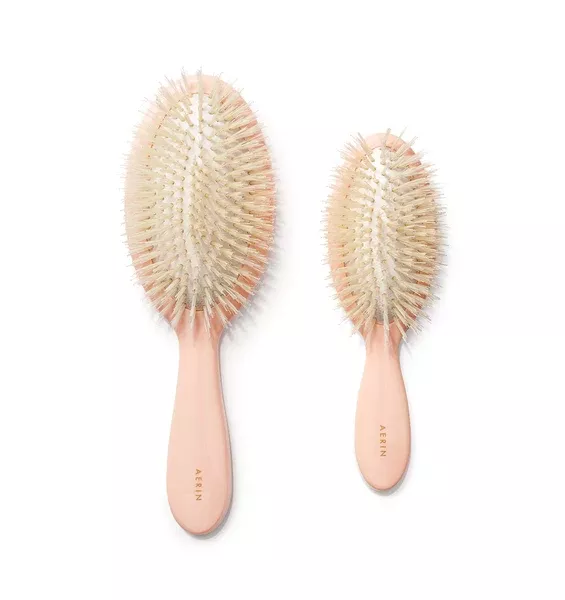 Large Pink Pastel Bristle Brush