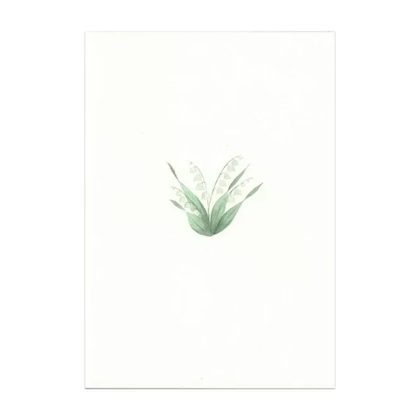 Lily of the Valley Cards, Set of 5