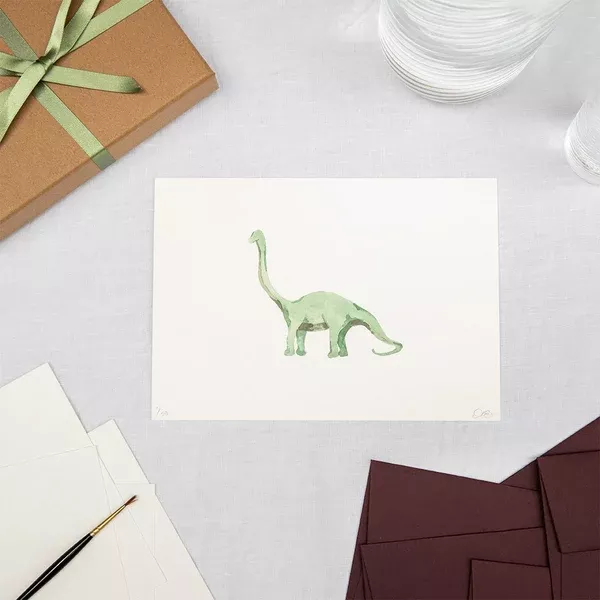 Limited Edition Diplodocus Print
