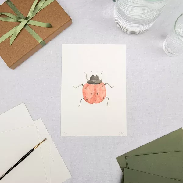Limited Edition Ladybird Print
