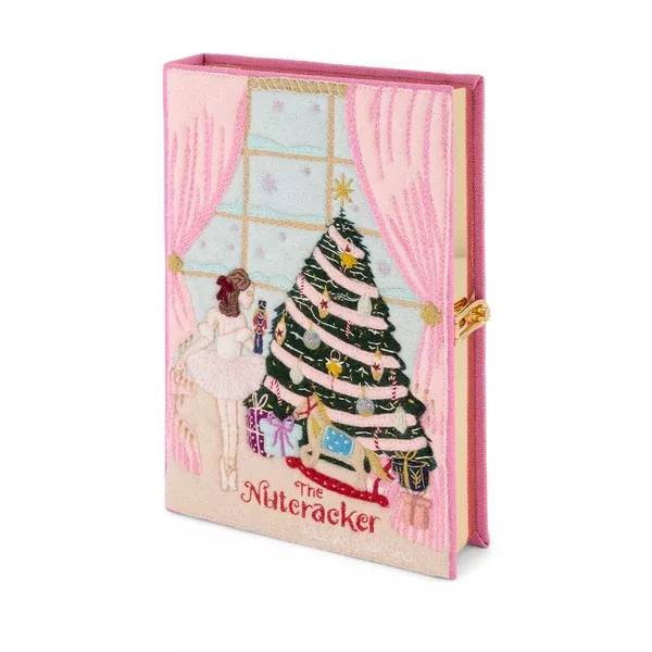 The nutcracker and the ballerina book clutch