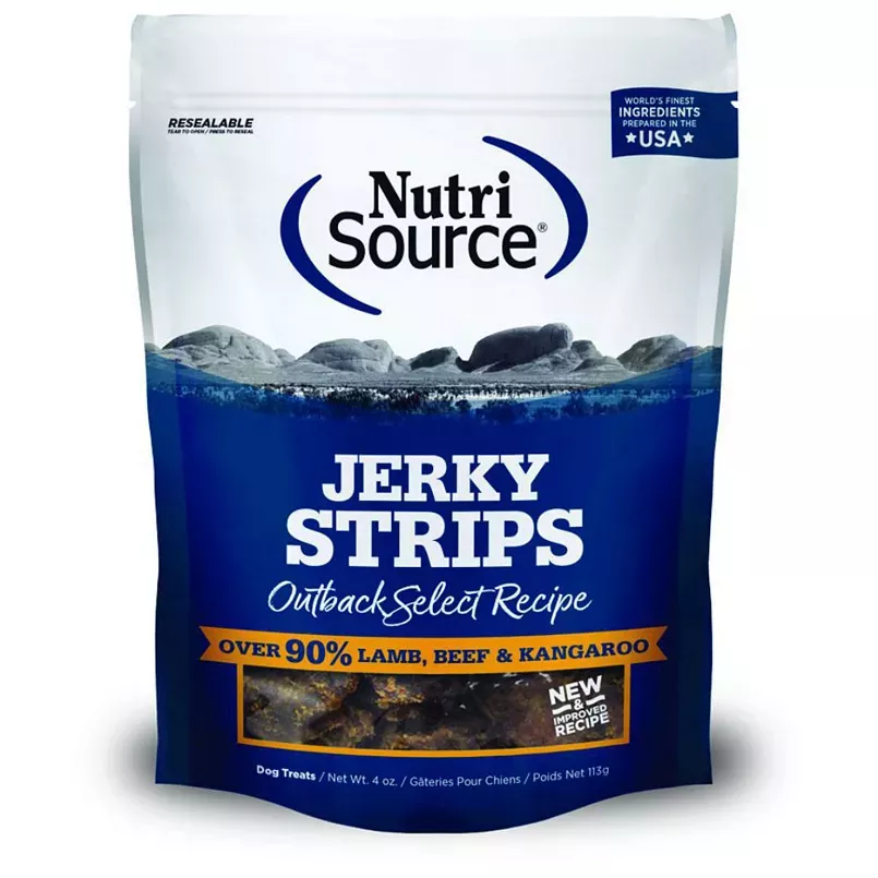 Nutrisource Jerky Strips Outback Select Recipe