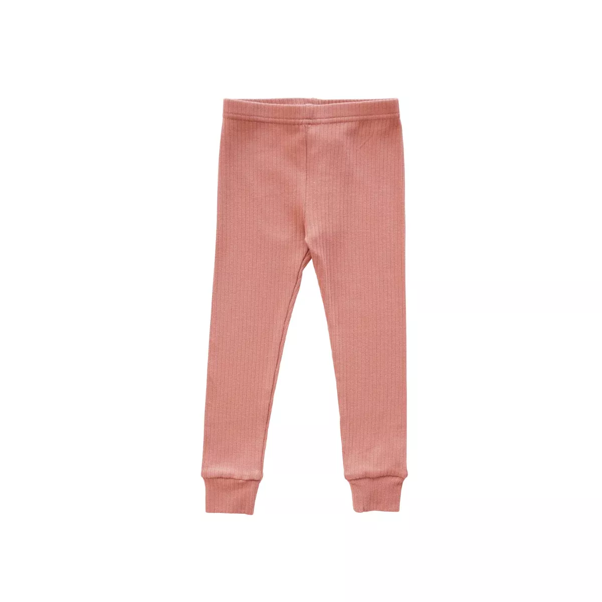 Organic Ribbed Cotton Legging