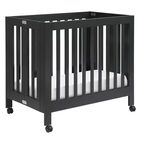 Origami Mini Crib in Black