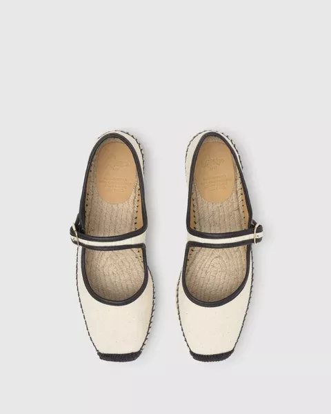 Padua Espadrille in Ecru