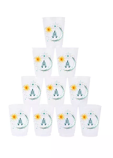 Personalized Crest Cups