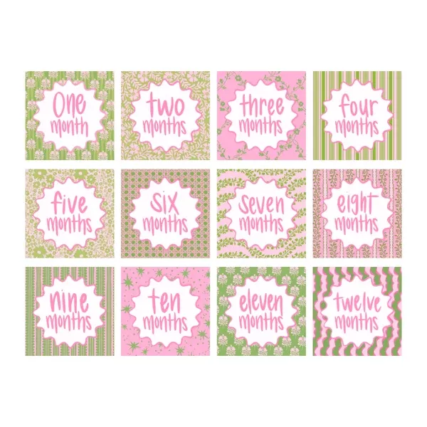 Precious Pinks Milestone Cards
