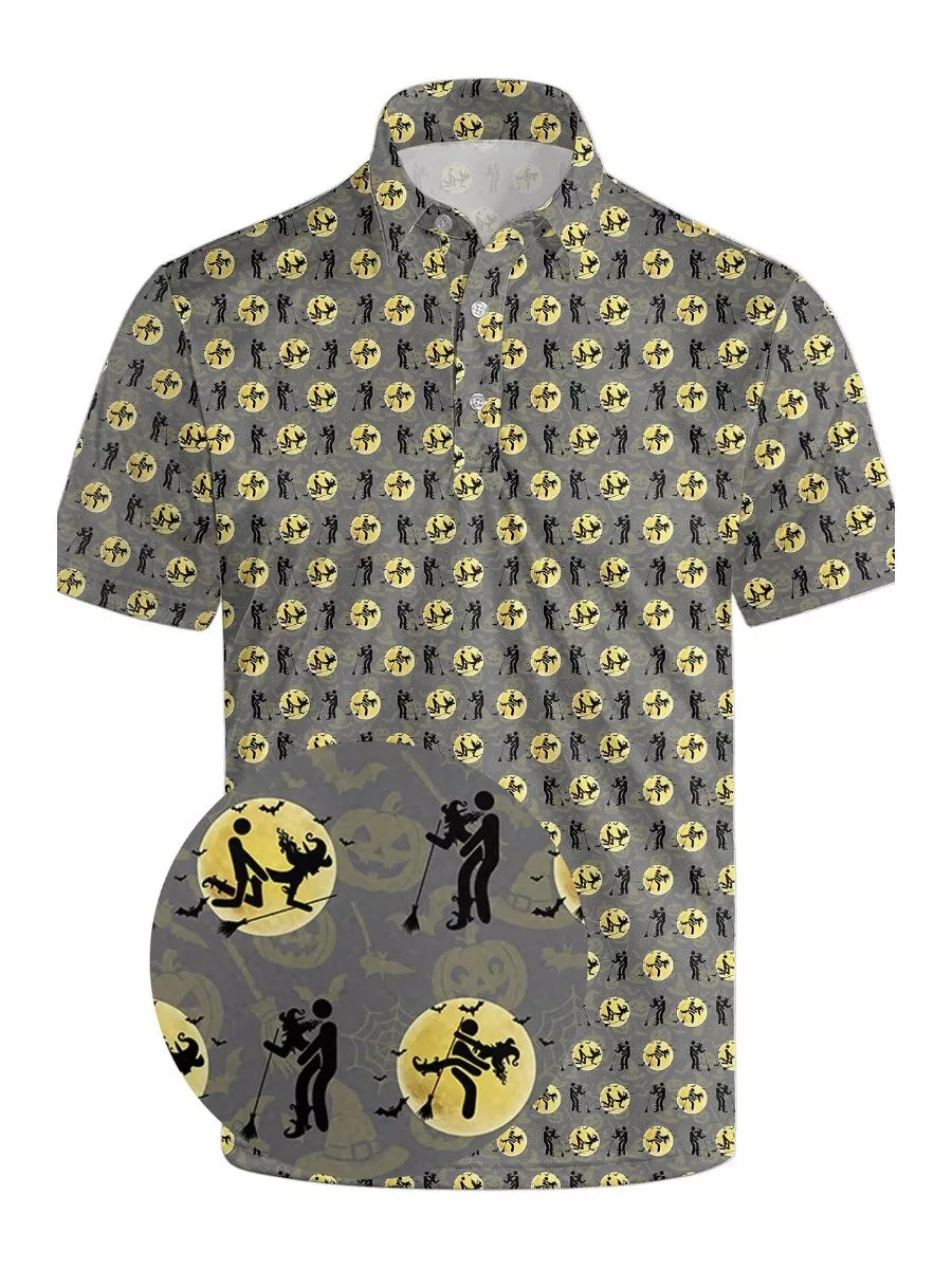 Quick Dry Moisture Wicking Polo Shirts for Men
