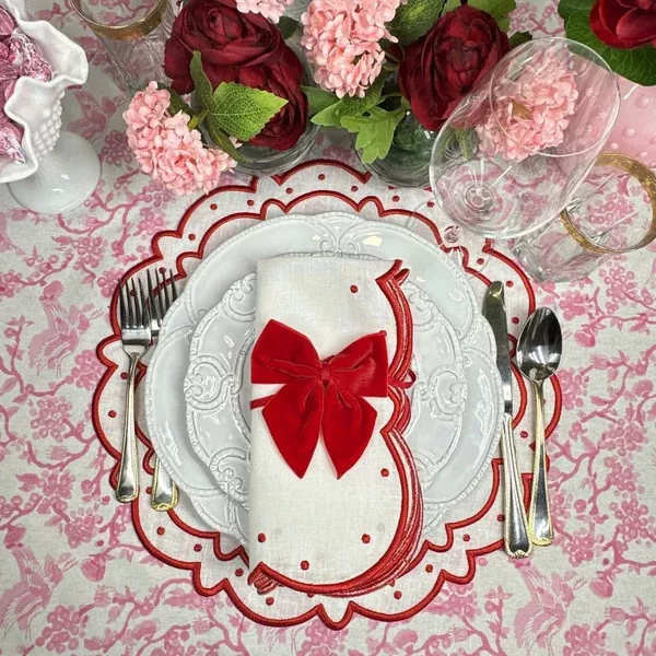 Red, Set of 4