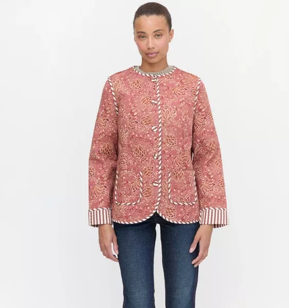 The rowan jacket in autumn floral