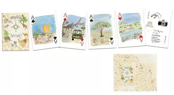Safari playing cards