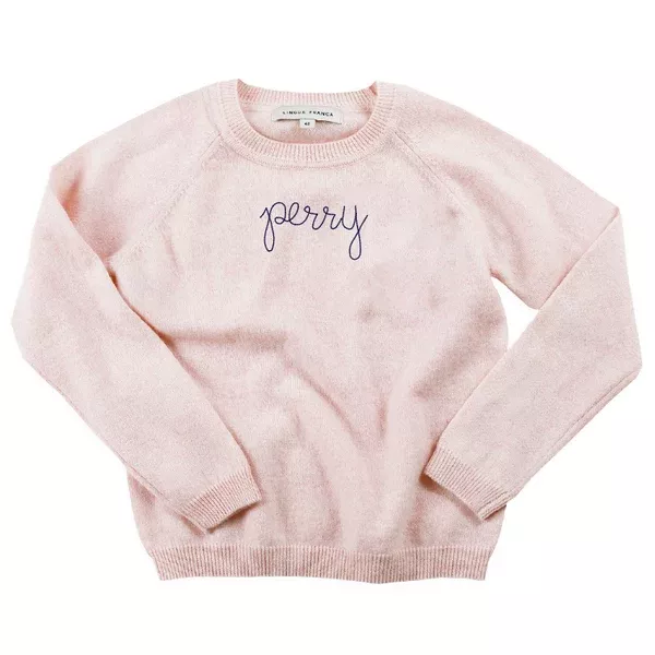 “say my name” kids crewneck