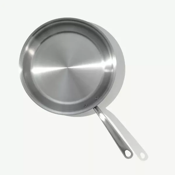 Stainless clad fry pan 12"