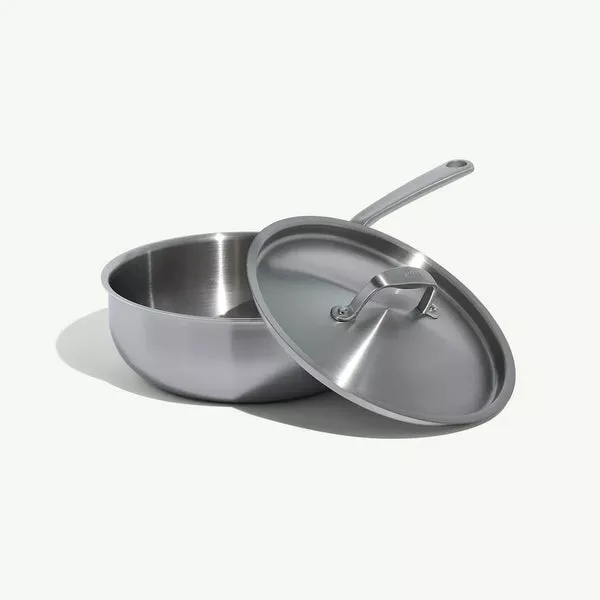 Stainless Clad Saucier in 3 QT