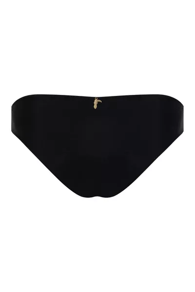 Sunset Bottom in Black & Ivory